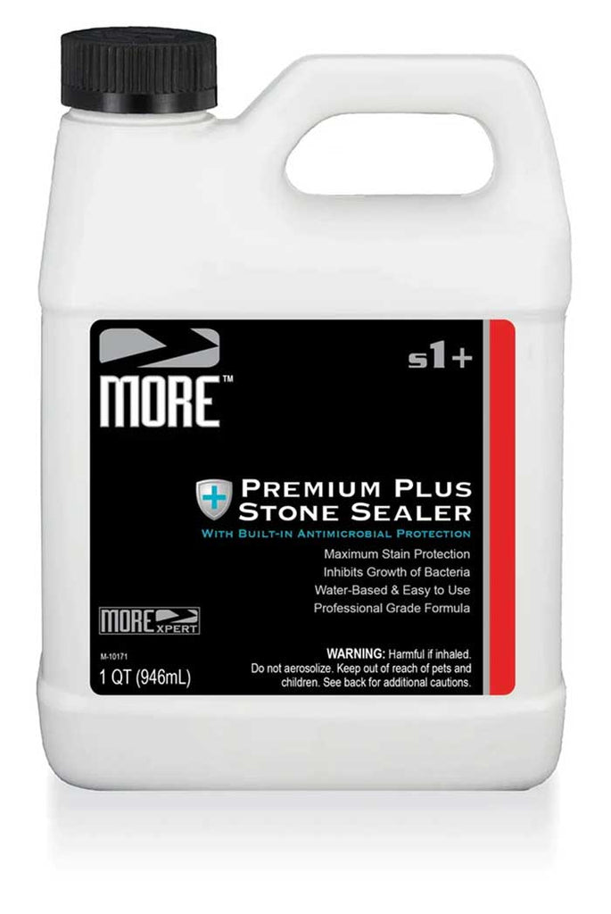 MORE™ Premium Plus Stone Sealer - w/Antimicrobial Protection